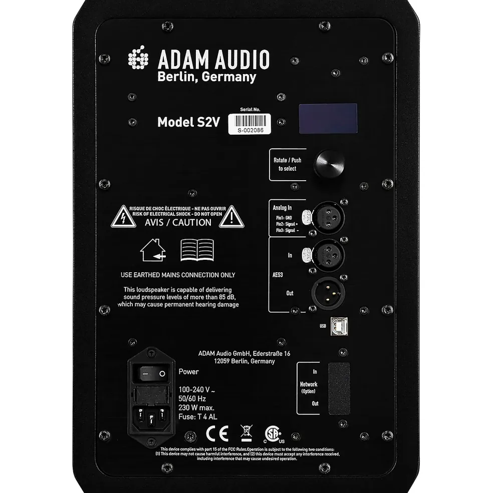 ADAM Audio S2V 7" Powered Studio Monitor