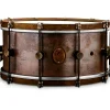 A&F Drum Co Raw Brass Snare 14 x 6.5 in.