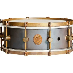 A&F Drum Co Raw Copper Snare 14 x 5.5 in.