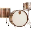 A&F Drum Co Royal Brass 3-Piece Shell Pack