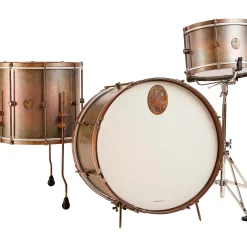 A&F Drum Co Royal Brass 3-Piece Shell Pack