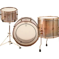 A&F Drum Co Royal Brass 3-Piece Shell Pack