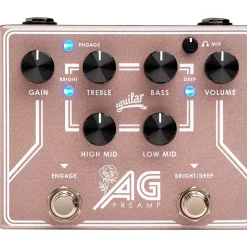Aguilar AG Preamp for BCAM Bass Effects Pedal Rose Gold