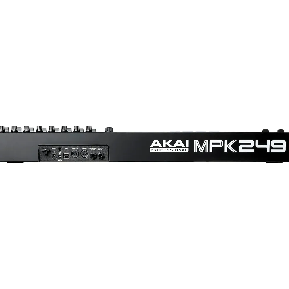 Akai Professional MPK249 49-Key Controller, Black-on-Black