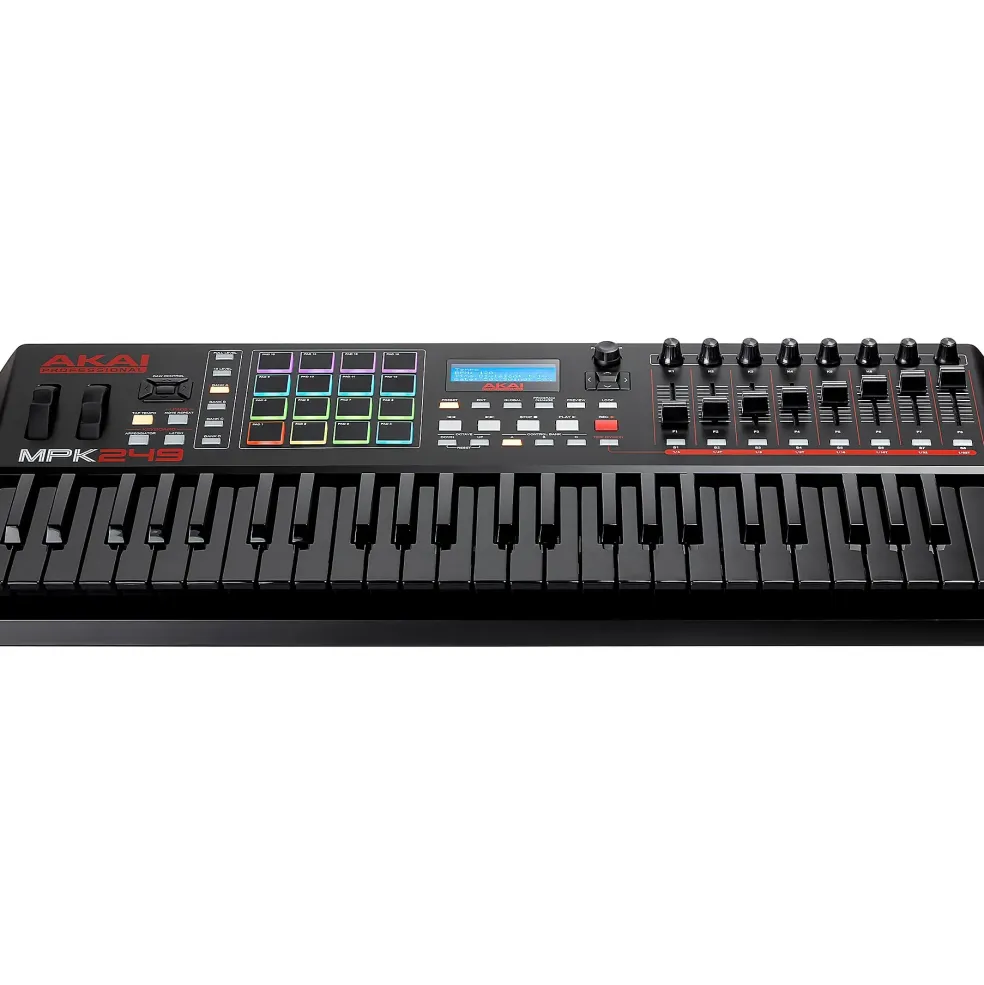 Akai Professional MPK249 49-Key Controller, Black-on-Black