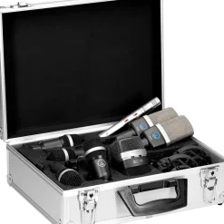 AKG Drumset Premium 8-piece Microphone Set Black