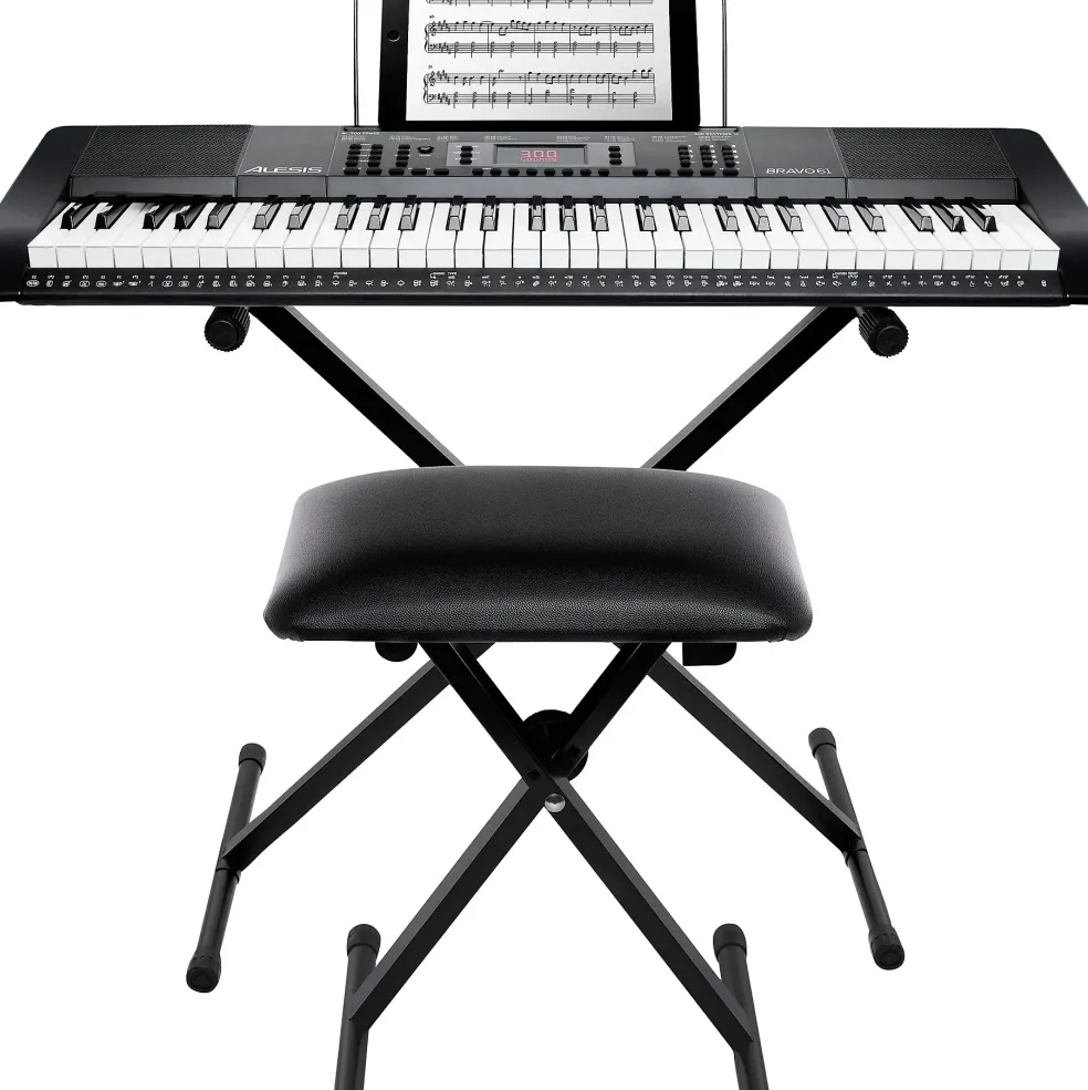 Alesis Bravo 61 MK3 61-Key Keyboard With Stand and Bench