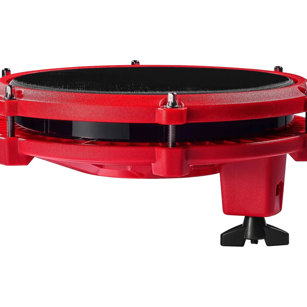 Alesis Nitro Max 8-Piece Electronic Drum Set With Bluetooth and BFD Sounds Red