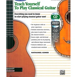 Alfred Alfred's Teach Yourself to Play Classical Guitar