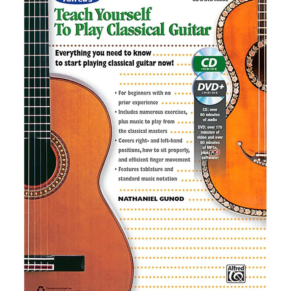 Alfred Alfred's Teach Yourself to Play Classical Guitar