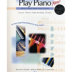 Alfred Basic Adult Play Piano Now! Book 1 with CD