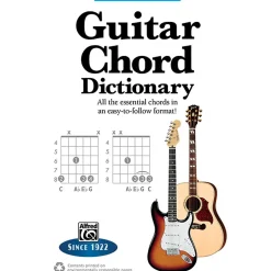 Alfred Guitar Chord Dictionary Mini Music Guides Book