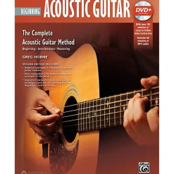 Alfred The Complete Acoustic Guitar Method: Beginning Acoustic Guitar (2nd Edition) - Book & DVD