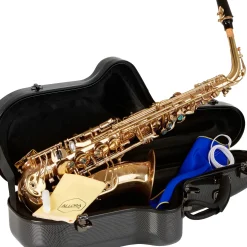 Allora AAS-580 Chicago Series Alto Saxophone Un-Lacquered Unlacquered Keys