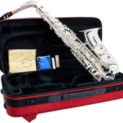 Allora AAS-550 Paris Series Alto Saxophone Silver Plated