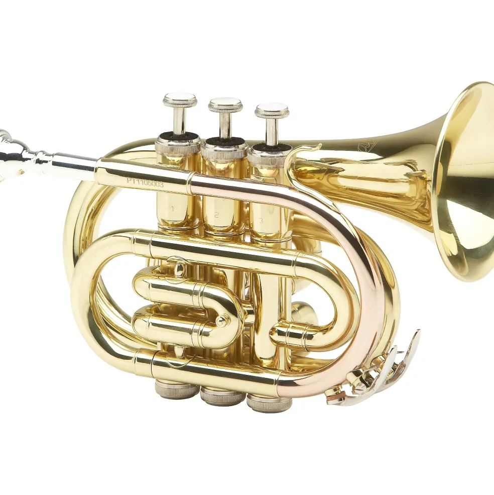 Allora MXPT-5801 Series Pocket Trumpet Lacquer