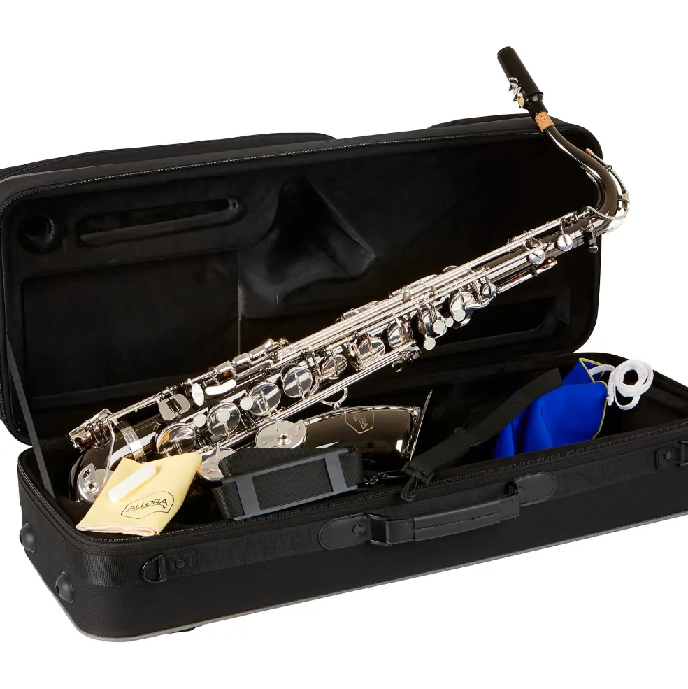 Allora Play It Again Midnight Deluxe Tenor Saxophone Kit