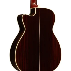 Alvarez Yairi FYM74ce Cutaway Folk-OM Acoustic-Electric Guitar Natural