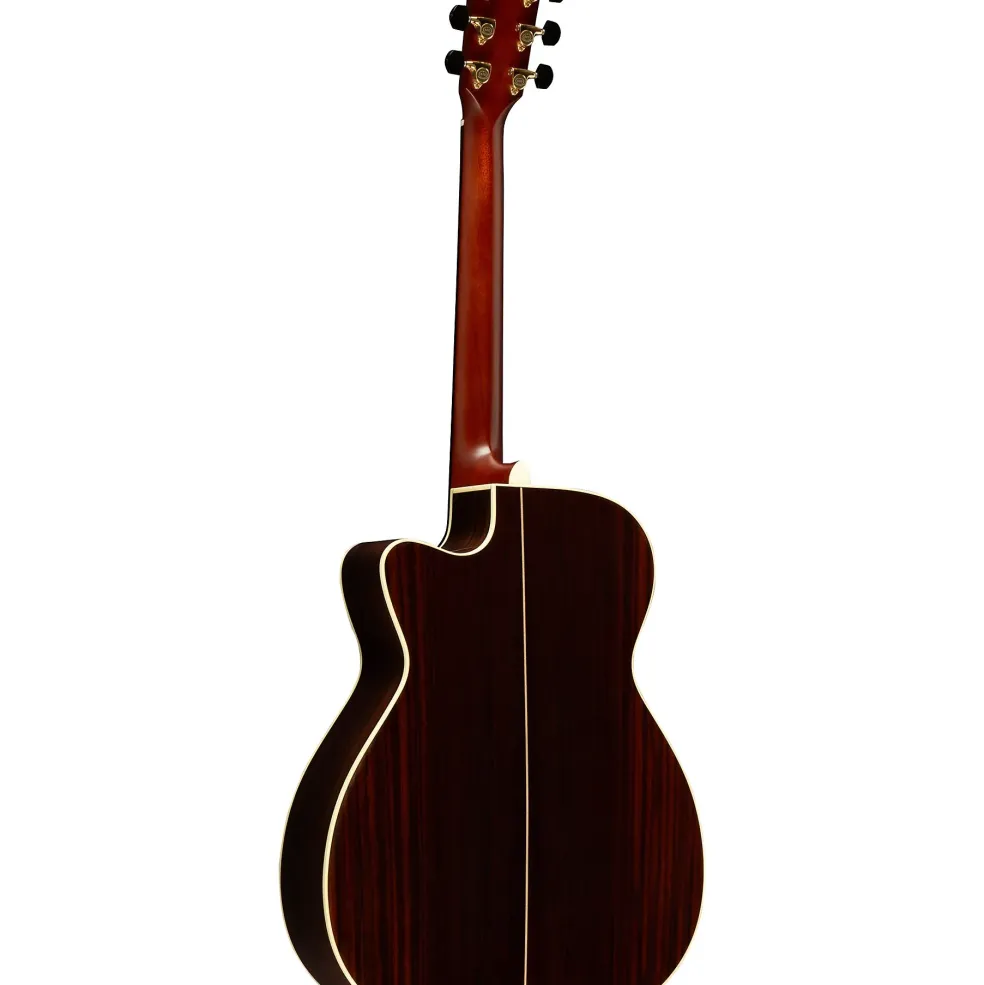 Alvarez Yairi FYM74ce Cutaway Folk-OM Acoustic-Electric Guitar Natural