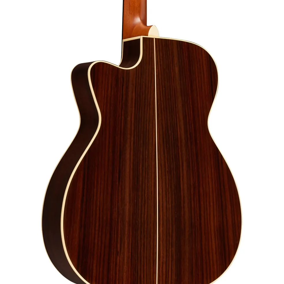 Alvarez Yairi FYM70ce Cutaway Folk-OM Acoustic-Electric Guitar Natural