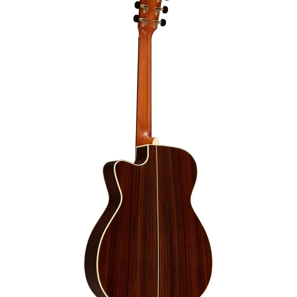 Alvarez Yairi FYM70ce Cutaway Folk-OM Acoustic-Electric Guitar Natural