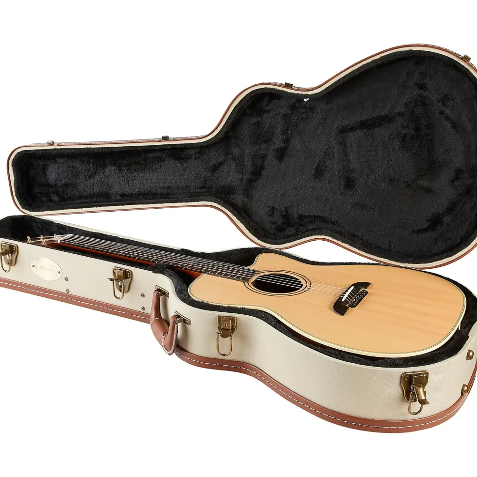 Alvarez Yairi FYM70ce Cutaway Folk-OM Acoustic-Electric Guitar Natural