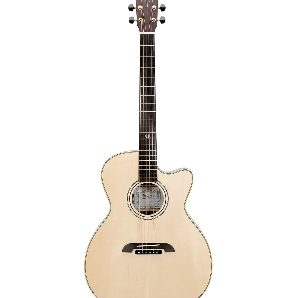 Alvarez Yairi GYM72ce Cutaway Grand Auditorium Acoustic-Electric Guitar Natural