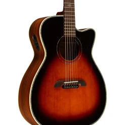 Alvarez Yairi WY1 Cutaway Folk-OM Acoustic-Electric Guitar Sunburst