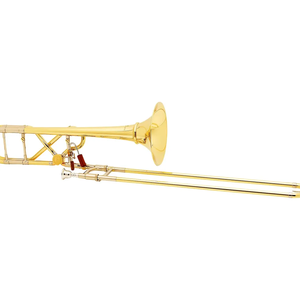 Antoine Courtois Paris AC424BX Creation Florida Series F-Attachment Trombone with Detachable Bell Flare Lacquer Yellow Brass Bell