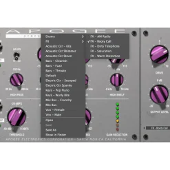 Apogee ECS Channel Strip