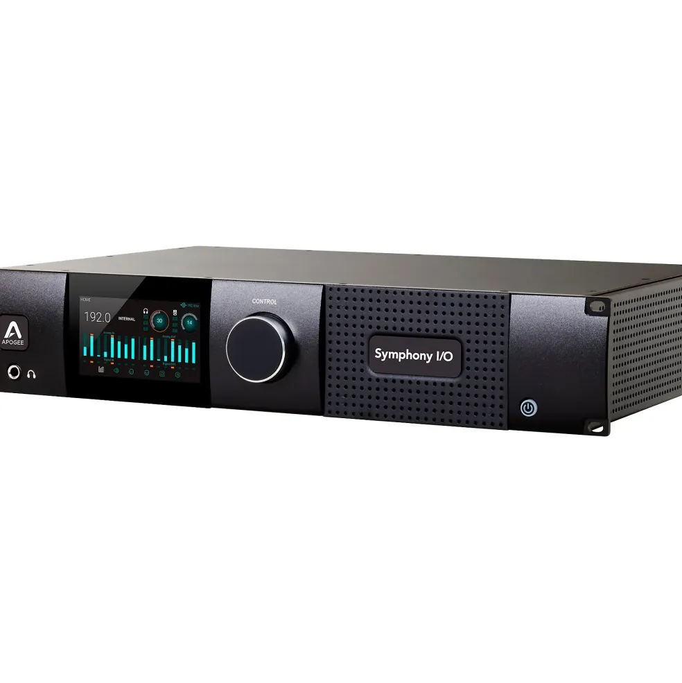 Apogee Symphony I/O MK II Audio Interface With Thunderbolt - 16 Analog I/O (4-DB25 Connectors, SPDIF) Atmos Monitoring Capable