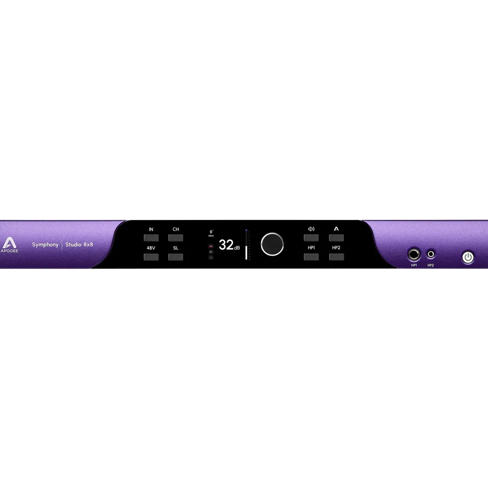 Apogee Symphony Studio 8X8 DSP-Powered USB-C Audio Interface