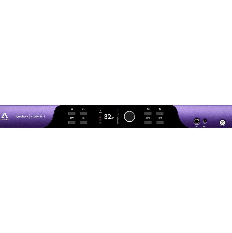 Apogee Symphony Studio 2X12 DSP-Powered USB-C Audio Interface
