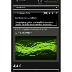 Applied Acoustics Systems Sound Bank Series Ultra Analog VA-2 - Reverence