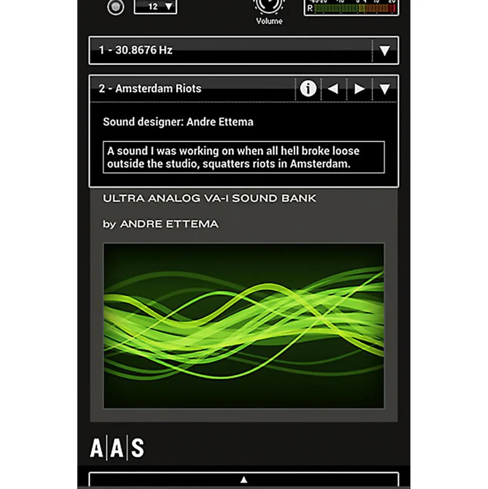 Applied Acoustics Systems Sound Bank Series Ultra Analog VA-2 - Reverence