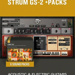 Applied Acoustics Systems Funky Cat - Sound Pack for the Free AAS Player or Strum GS-2 (Download)