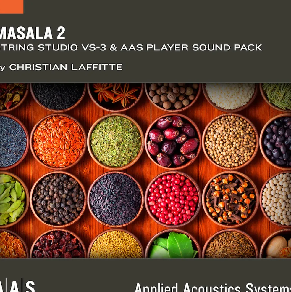 Applied Acoustics Systems Masala 2 - Sound Pack for String Studio VS-3