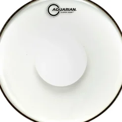 Aquarian Classic Clear With Power Dot Tom Head 6 in.