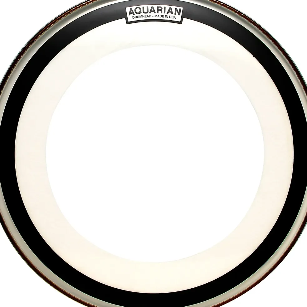 Aquarian Impact Clear Single Ply Bass Drum Head 16 in.