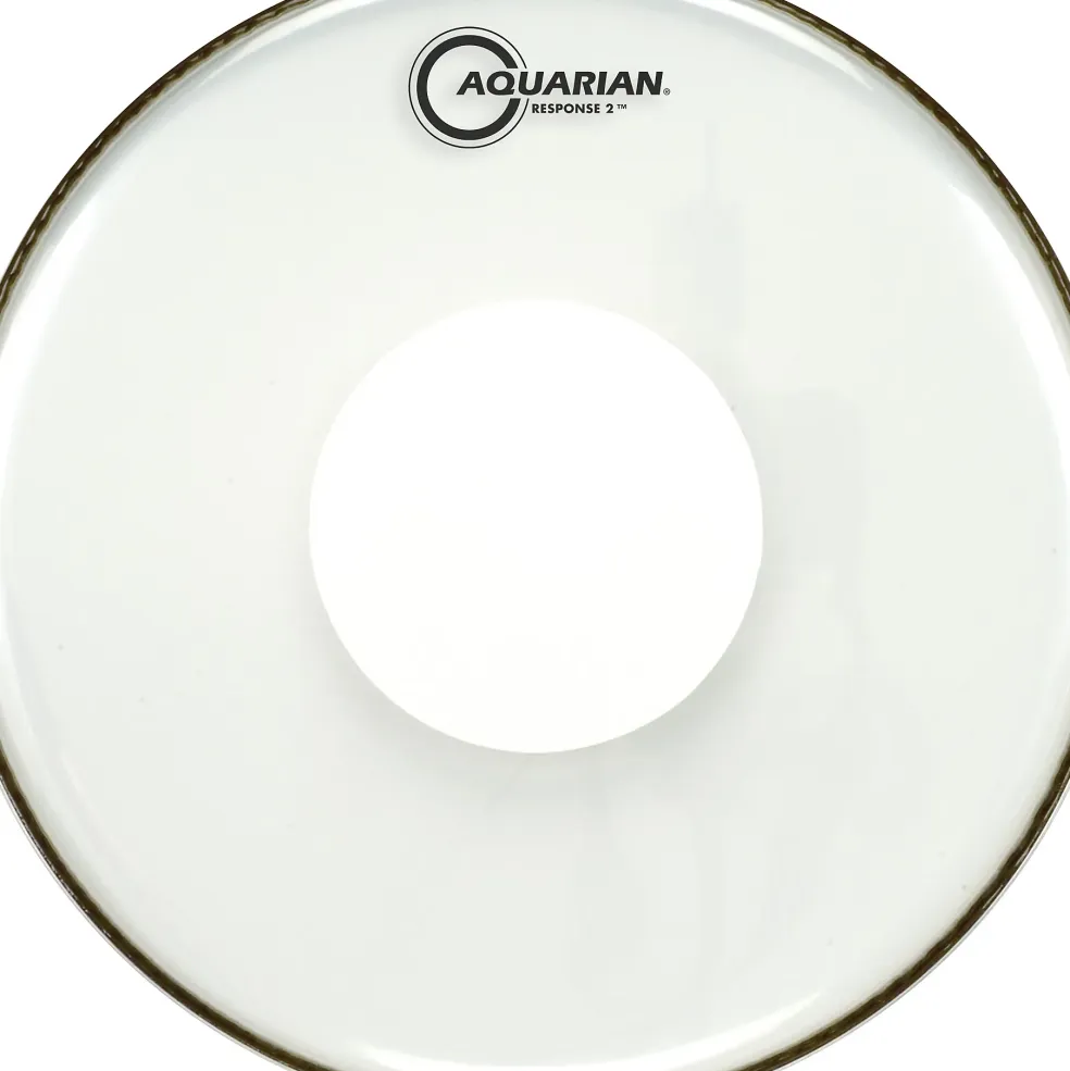 Aquarian Response 2 Power Dot Drumhead 12 in.