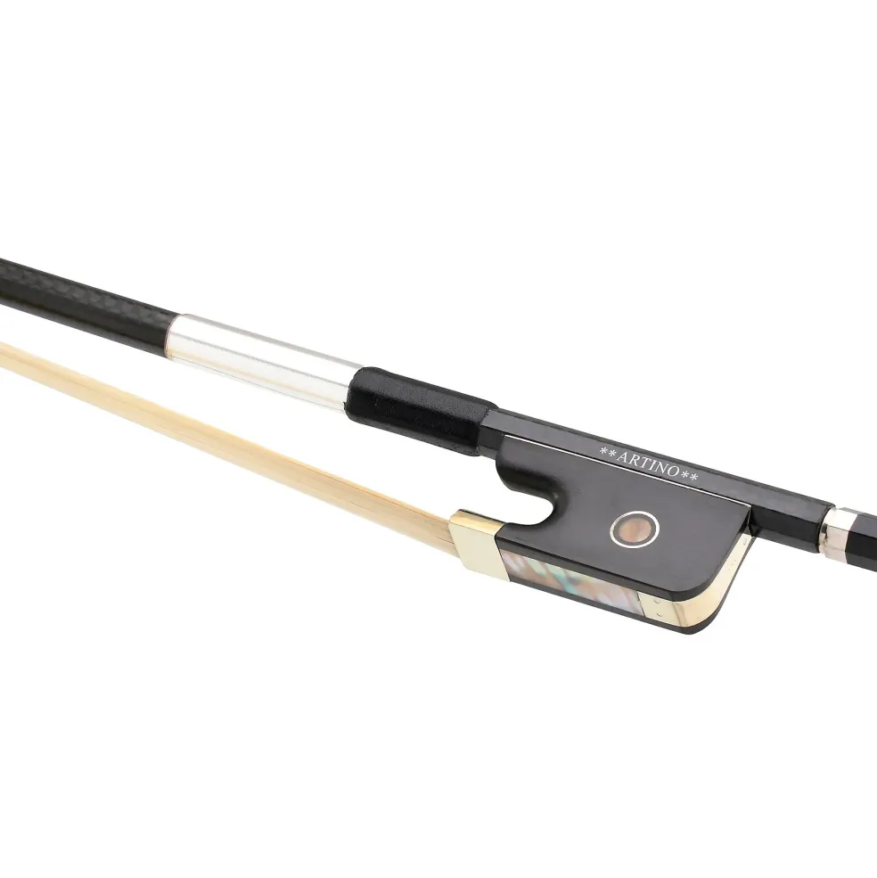 Artino Two Star Woven Carbon Fiber Cello Bow 4/4 Round