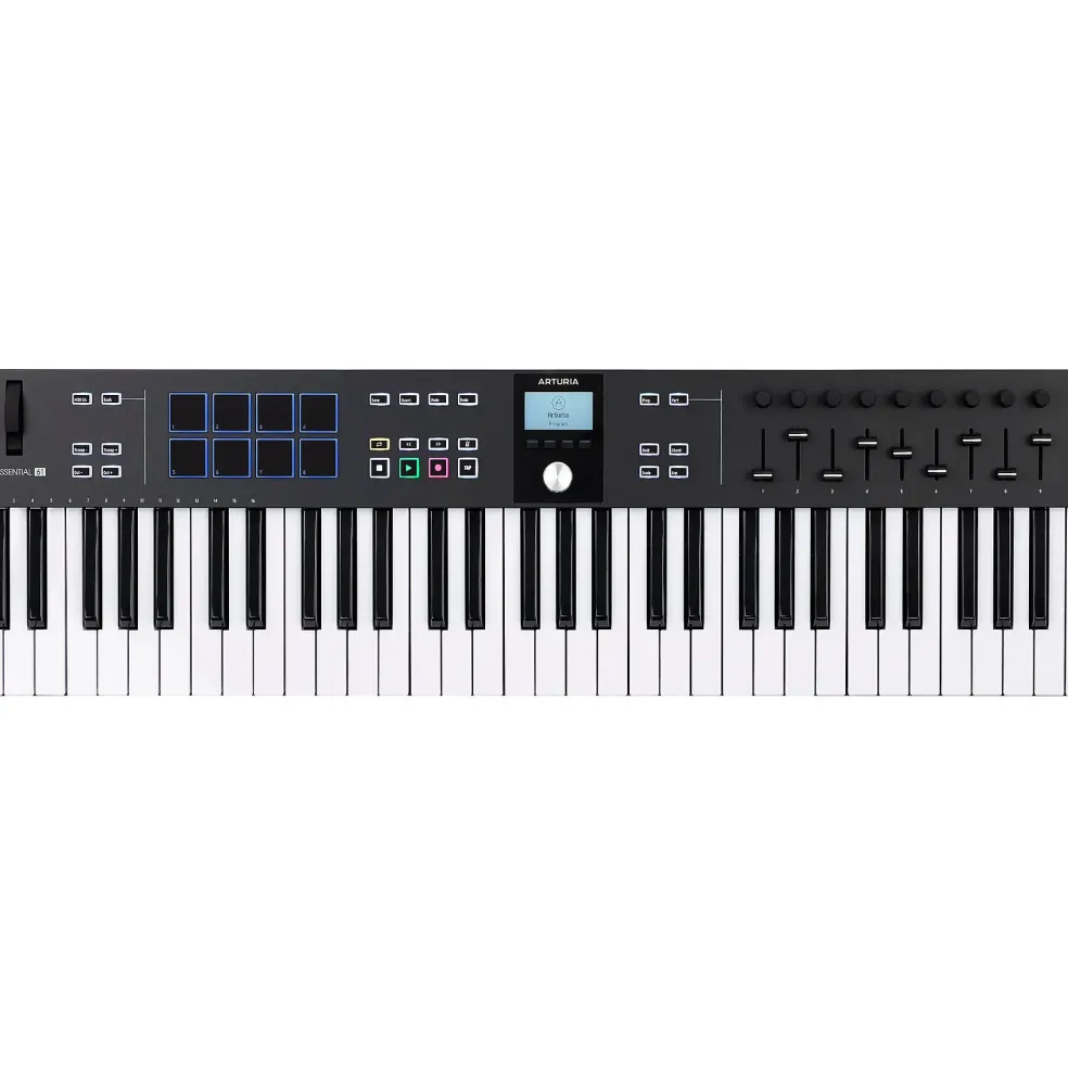 Arturia KeyLab Essential 49 mk3 Keyboard Controller With Sustain Block White
