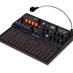 Arturia MicroFreak Stellar Hybrid Synthesizer With Matching Gooseneck Mic