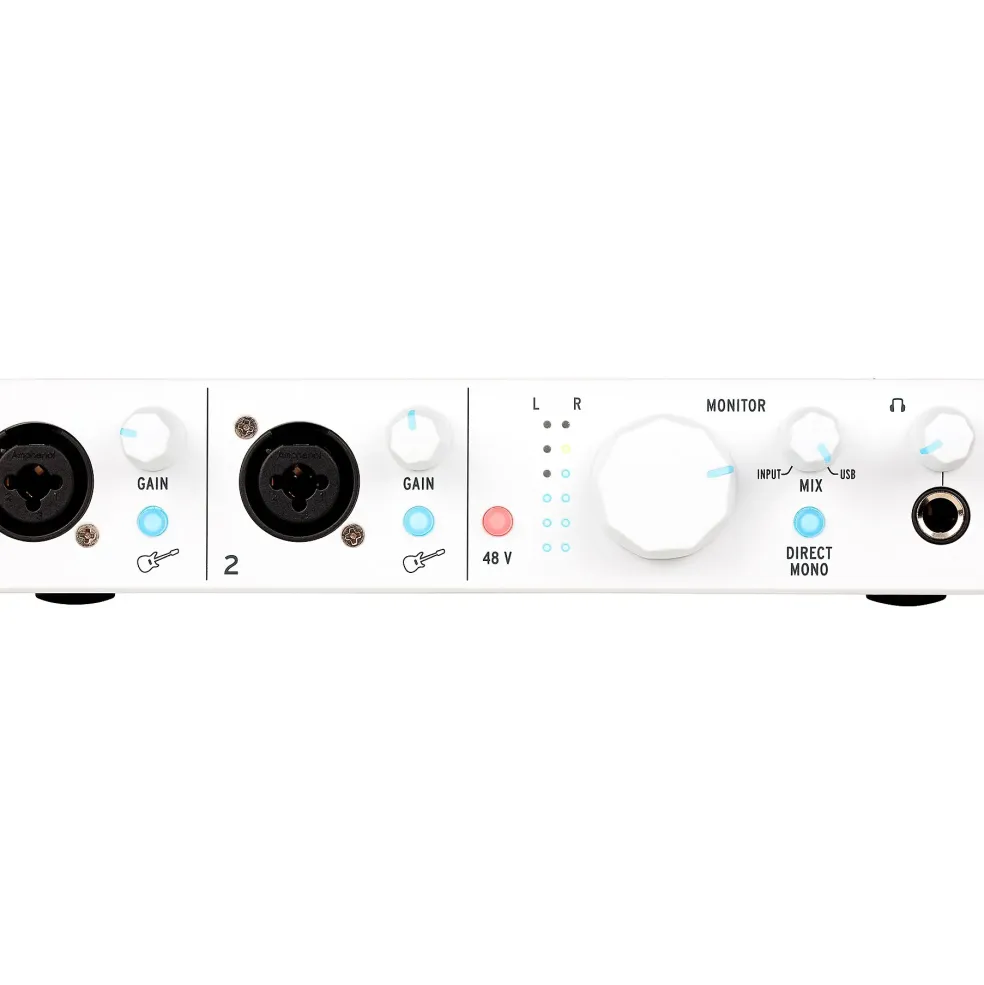 Arturia MiniFuse 2 USB Audio Interface, White