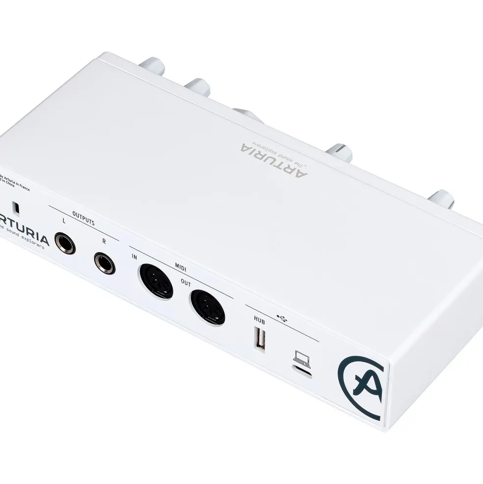 Arturia MiniFuse 2 USB Audio Interface, White