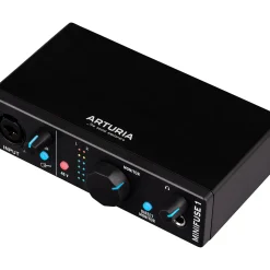Arturia MiniFuse 1 USB Audio Interface, Black