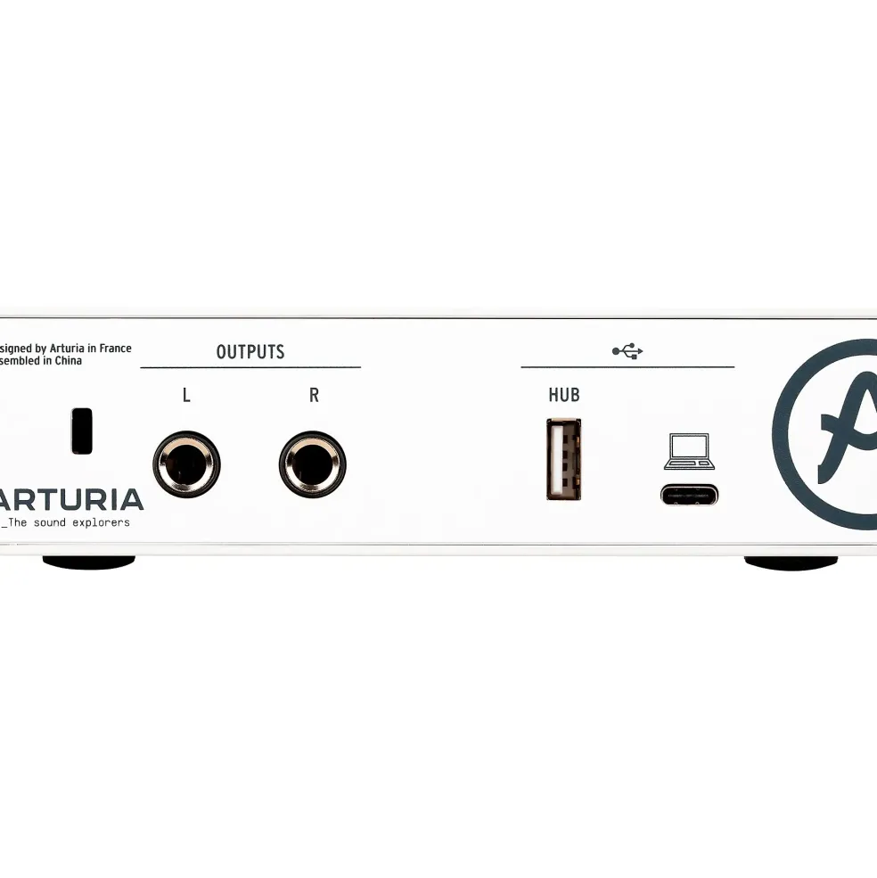 Arturia MiniFuse 1 USB Audio Interface, Black