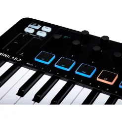 Arturia MiniLab 3 Hybrid Keyboard Controller Black
