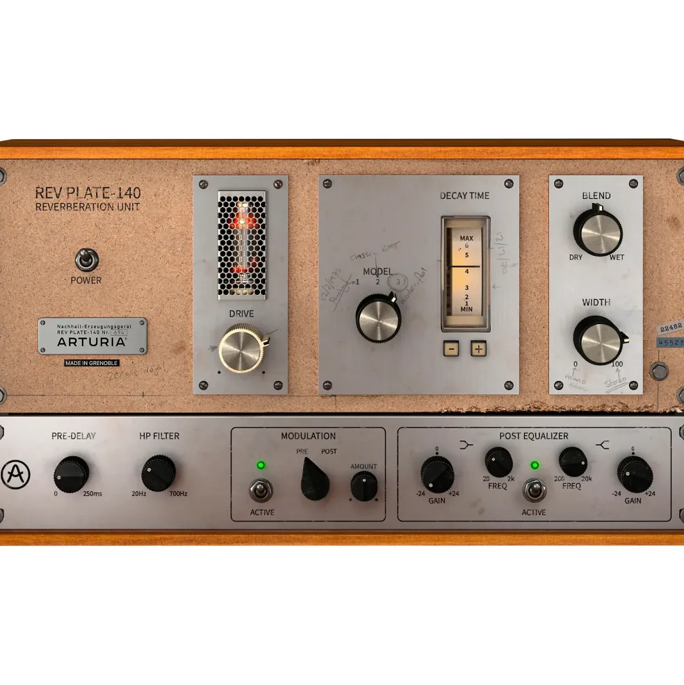 Arturia Rev PLATE-140 (Software Download)