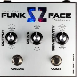 Ashdown Stuart Zender Funk Face Signature Effects Pedal Silver